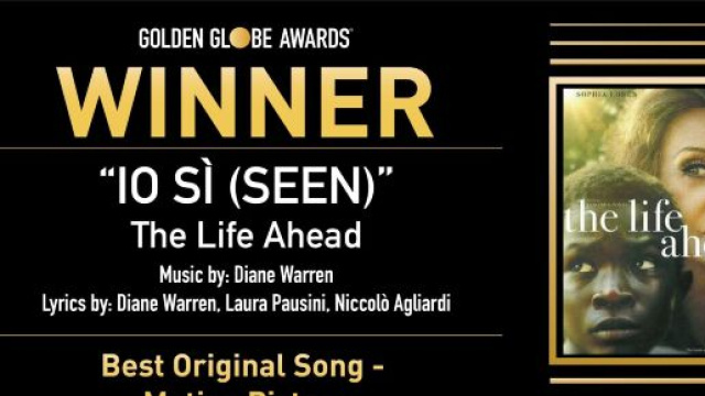 Golden Globe 2021: Laura Pausini trionfa con 'Io s&igrave;'.