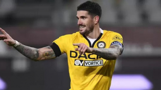 Il centrocampista dell'Udinese Rodrigo De Paul