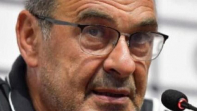 Maurizio Sarri, ex tecnico della Juventus.