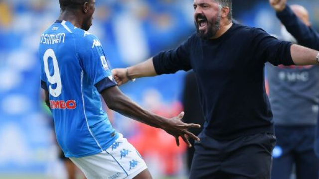 Contro il Milan Gattuso probabilmente schierer&agrave; Osimhen dall'inizio.
