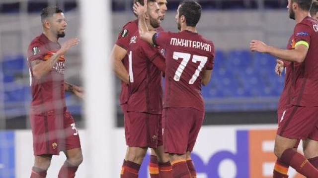 La Roma si appresta a giocare l'andata degli ottavi di finale.