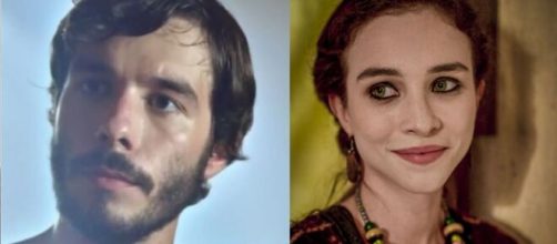 Abr&atilde;o e Sarai em 'G&ecirc;nesis'. (Fotomontagem)