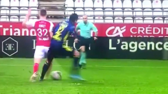 L'OL n'a pu faire mieux que match nul face &agrave; Reims ce vendredi soir (capture).