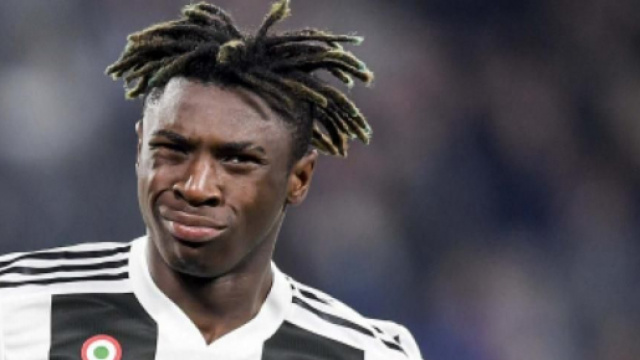 Moise Kean, ex punta della Juventus.