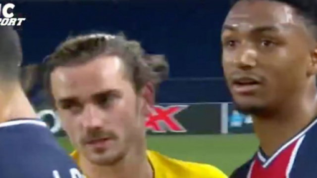 Antoine Griezmann et Abdou Diallo font le buzz sur Twitter. (capture)