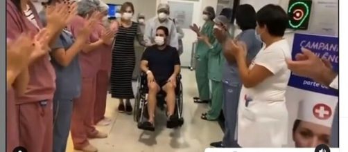 Edson recebe alta de UTI (Reprodu&ccedil;&atilde;o/Instagram/@edsonsertanejo)