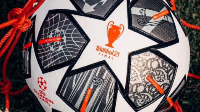 Il pallone della finale di Champions League di quest'anno.