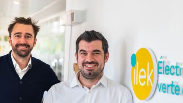 R&eacute;my Companyo, CMO (&agrave; gauche) et Julien Chardon CEO (&agrave; droite) sont les deux cofondateurs d'ilek - Source : DR