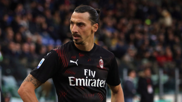 Zlatan Ibrahimovic, attaccante del Milan.