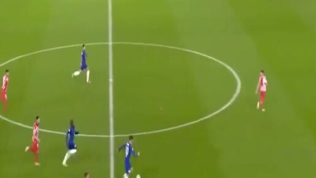 N'Golo Kant&eacute; a fait le buzz apr&egrave;s un sprint ph&eacute;nom&eacute;nal contre l'Atl&eacute;tico. (capture d'&eacute;cran))