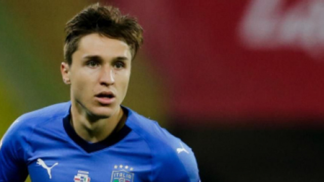 Federico Chiesa, centrocampista della Juventus.