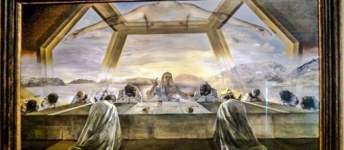 "The Sacrament of the Last Supper" painted by Salvador Dali (Imagem source: Flickr/Leo Boudreau)