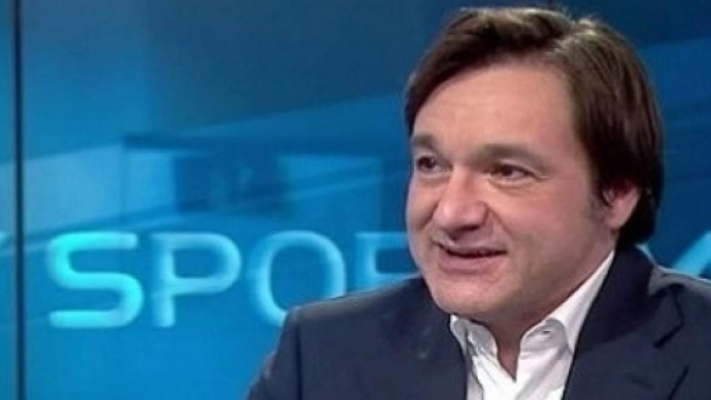 Fabio Caressa, giornalista sportivo di Sky Sport.