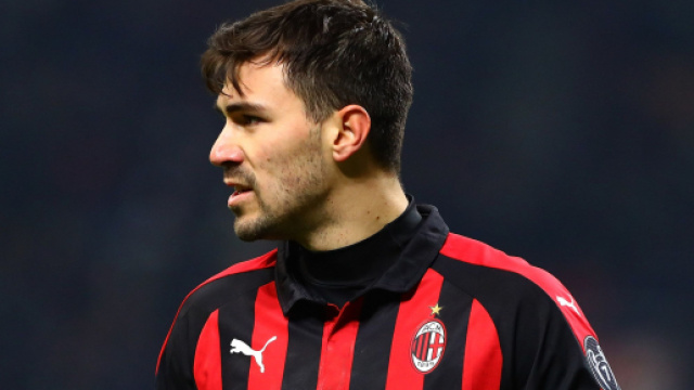 in foto Romagnoli, capitano del Milan.