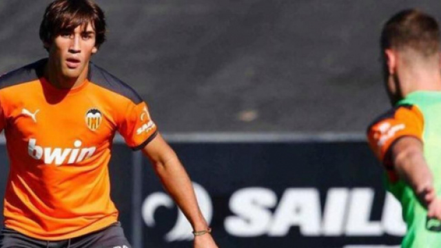 Jesus Vazquez, terzino del Valencia.