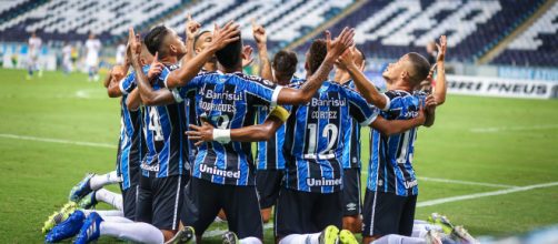 Gr&ecirc;mio tem grande atua&ccedil;&otilde;es de jovens, o que pode evitar contrata&ccedil;&otilde;es desnecess&aacute;rias (Lucas Uebel/Gr&ecirc;mio)