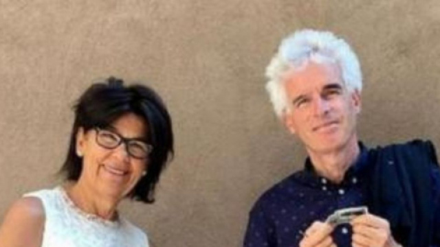 Laura Perselli e il marito Peter Neumair