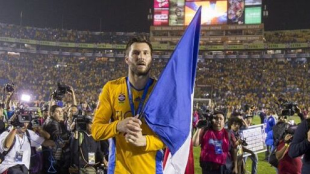 Andr&eacute;-Pierre Gignac &eacute;tait l&rsquo;invit&eacute; de Top of the Foot sur RMC ce mardi (Credit : Tigres)