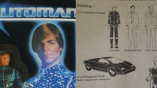 Automan, la linea toys della Acamas.