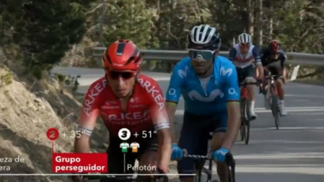 Quintana e Valverde alla Volta Catalunya