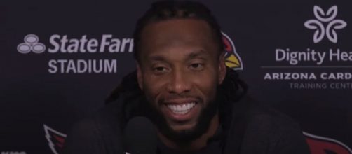 Fitzgerald played his entire career with the Cardinals (Image source: Arizona Cardinals/YouTube)