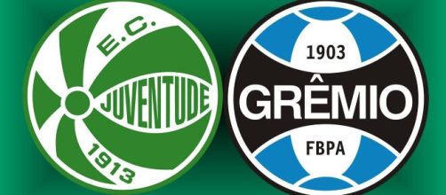 Juventude e Gr&ecirc;mio se enfrentam nesta noite de quinta-feira (25) (Arte/Eduardo Gouvea)