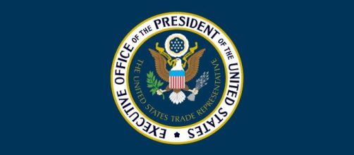 The design of the flag of the U.S. trade representative (Image source: Fry1989/Wikimedia Commons)