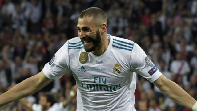 Karim Benzema, punta del Real Madrid.