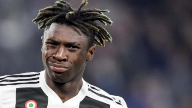 Moise Kean, punta della Juventus.