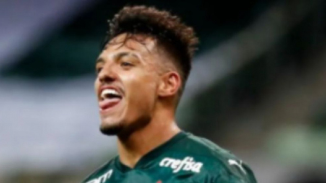 Gabriel Menino, centrocampista del Palmeiras.