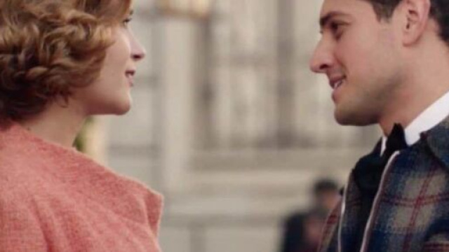 Salvatore e Gabriella in una scena de Il Paradiso delle Signore