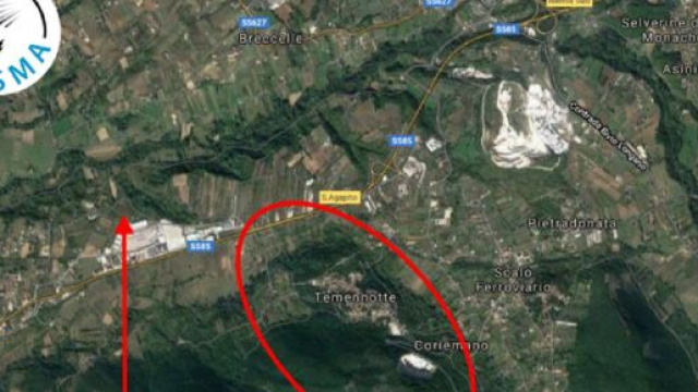 Molise, proseguono le ricerche del meteorite.