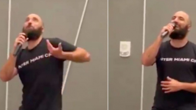 Gonzalo Higuain fait le buzz avec sa reprise de despacito - Photo capture d'&eacute;cran vid&eacute;o Twitter