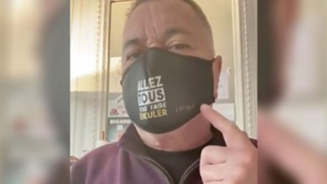Jean-Marie BIgard vend des masques et fait le buzz - Photo capture d'&eacute;cran video Twitter