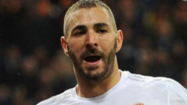 Karim Benzema, punta del Real Madrid.