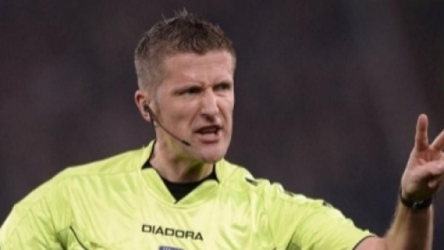 Nella foto l'arbitro Daniele Orsato.
