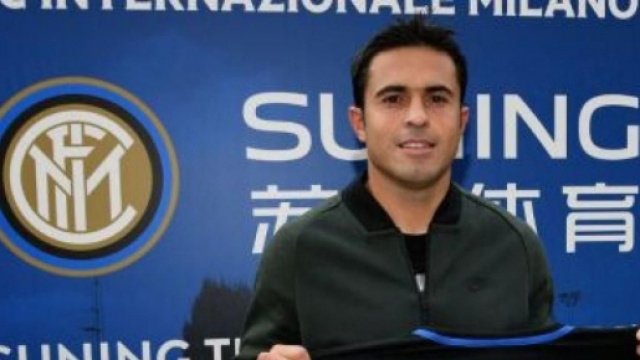 Eder, ex punta italo-brasiliana dell'Inter.
