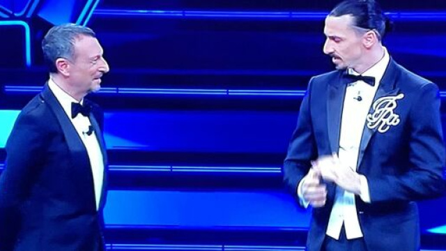 Ibrahimovic a Sanremo 2021: 'Ho portato le regole del mio Festival'.