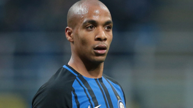 Joao Mario con la maglia dell'Inter.