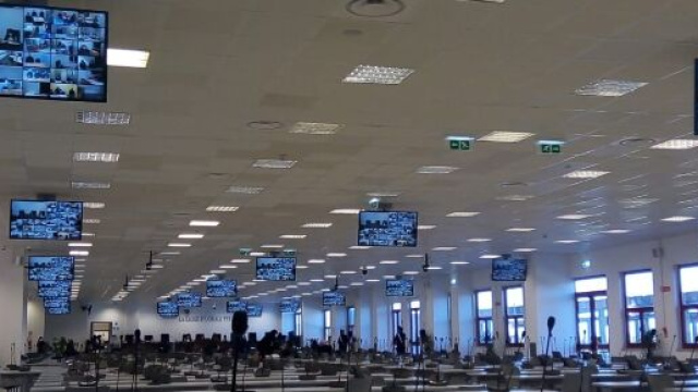 Maxiprocesso Rinascita-Scott, aula bunker Lamezia Terme.