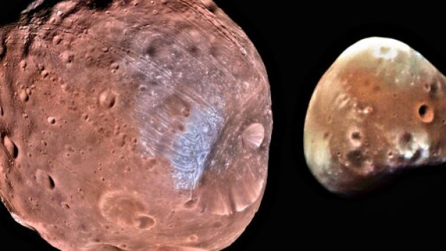 Phobos e Deimos, resti di una grande Luna.