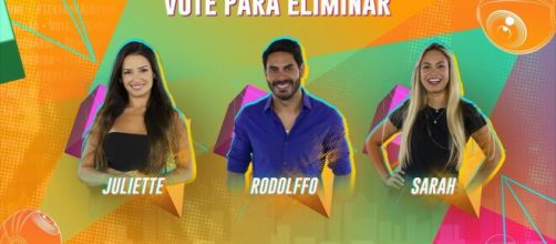 Juliette, Rodolffo ou Sarah podem sair nesta ter&ccedil;a (Reprodu&ccedil;&atilde;o/Gshow)