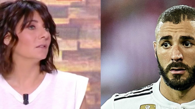 Estelle Denis frustr&eacute;e par les critiques autour de Karim Benzema. (montage)