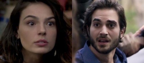 Ritinha e Ruy em 'A For&ccedil;a do Querer' (Fotomontagem/Reprodu&ccedil;&atilde;o/TV Globo)