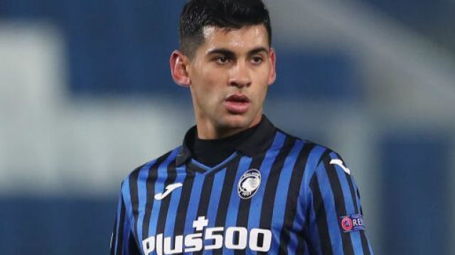 Cristian Gabriel Romero, difensore dell'Atalanta, in prestito dalla Juventus.