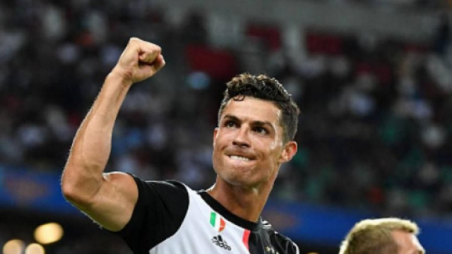 Cristiano Ronaldo, punta della Juventus.