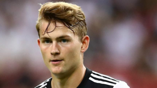 De Ligt, difensore centrale della Juventus.