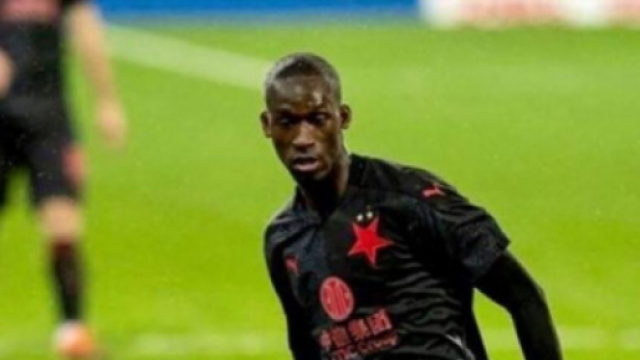 Abdallah Sima, punta dello Slavia Praga.