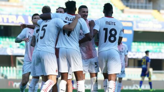 Il Milan supera l'Hellas Verona - foto di acmilan.com