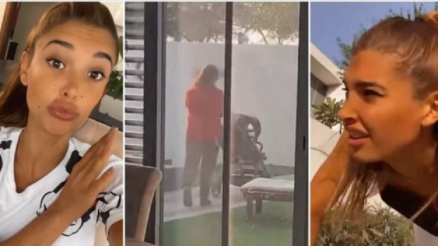 M&eacute;lanie Dedigama et Vincent terroris&eacute;e par leur nounou &agrave; Duba&iuml;, ils l'espionnent avant de la virer.